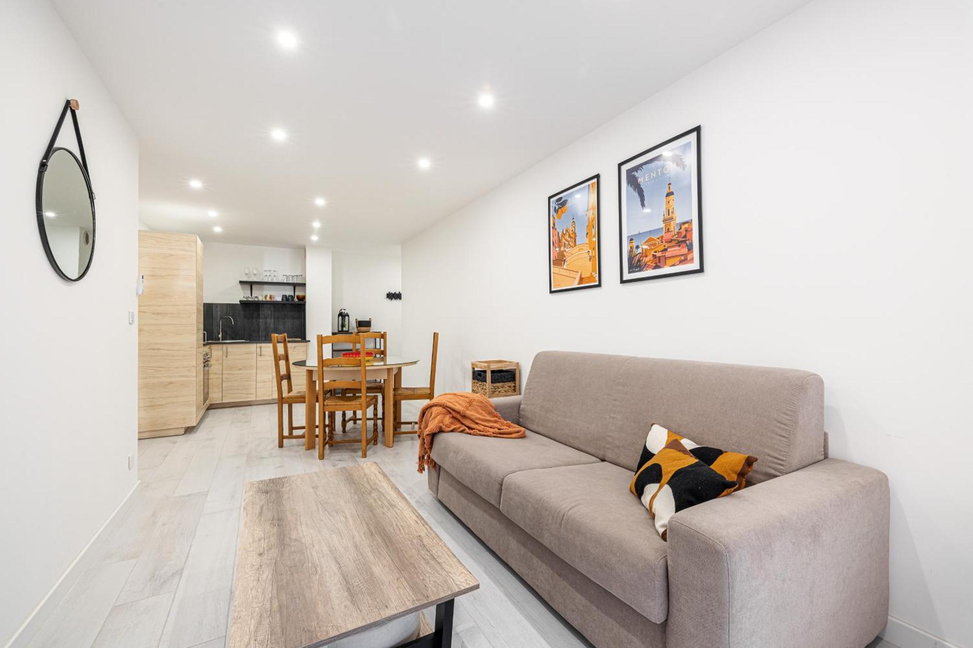 Eden Park - Charmant 2 Pieces, Proche Plage Menton Exterior foto