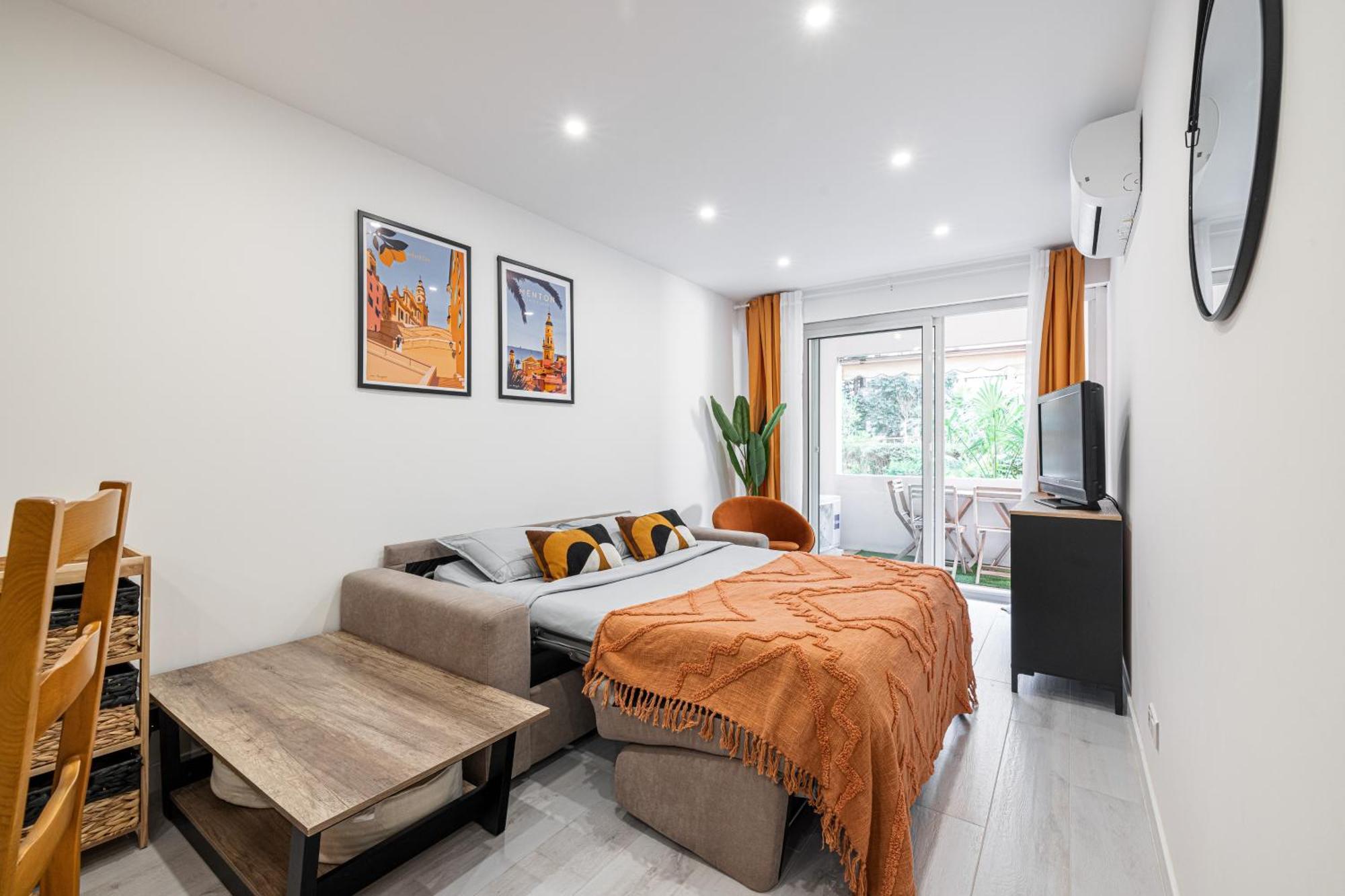 Eden Park - Charmant 2 Pieces, Proche Plage Menton Exterior foto